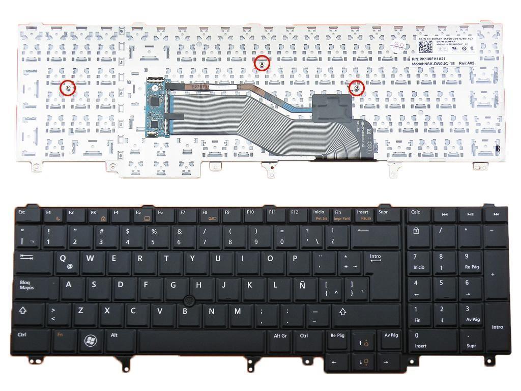 Teclado Para Portatil Dell Latitude E Ecoportatil