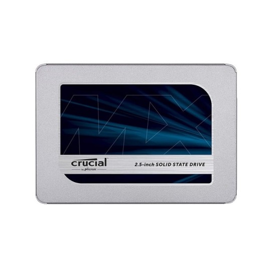 Disco Duro Crucial MX500 SSD 500GB 2,5" SATA 6GB/s, Nuevo Disco Duro Crucial MX500 SSD 500GB 2,5" SATA 6GB/s, Nuevo