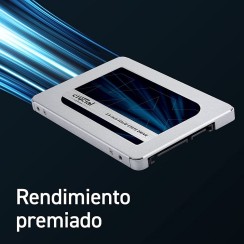 Disco Duro Crucial MX500 SSD 500GB 2,5" SATA 6GB/s, Nuevo Disco Duro Crucial MX500 SSD 500GB 2,5" SATA 6GB/s, Nuevo