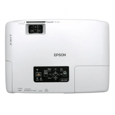 EPSON EB 1720 XGA 1024x768, Blanco, A+