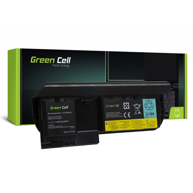 Green Cell Batería Lenovo ThinkPad Tablet X220 X220i X220t X230 X230i X230t / 11,1V 4400mAh Green Cell Batería Lenovo ThinkPad Tablet X220 X220i X220t X230 X230i X230t / 11,1V 4400mAh