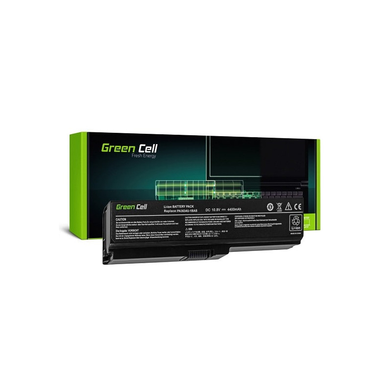 Green Cell Batería Toshiba Satellite C650 C650D C660 C660D L650D L655 L750 PA3817U-1BRS / 11,1V 4400mAh Green Cell Batería Toshiba Satellite C650 C650D C660 C660D L650D L655 L750 PA3817U-1BRS / 11,1V 4400mAh