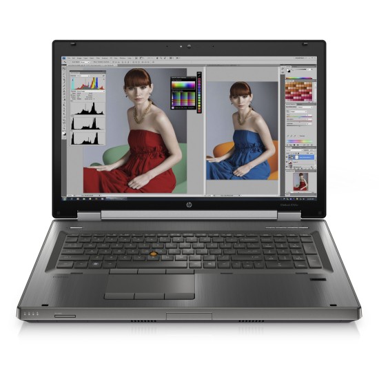 HP Elitebook 8760W i7 17.3" 16GB SSD 256GB A+