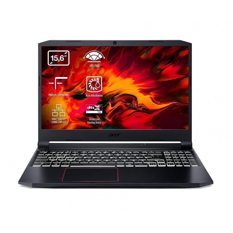 Acer Nitro 5 AN515-52 i5, 8GB, SSD 512GB, GTX 1050 Ti
