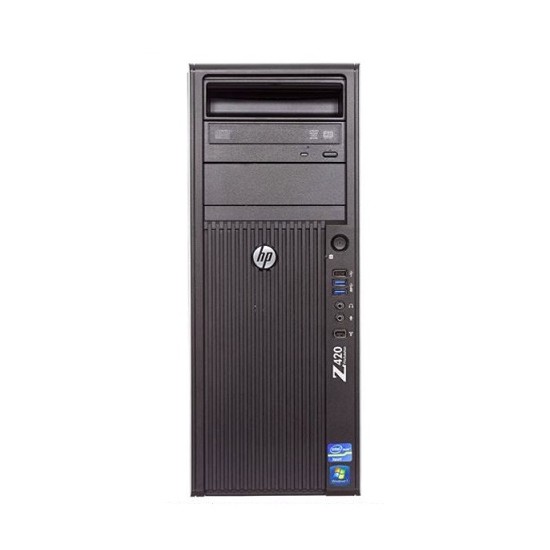 HP Z420 Workstation Xeon E5, 16GB RAM, SSD 256GB A+