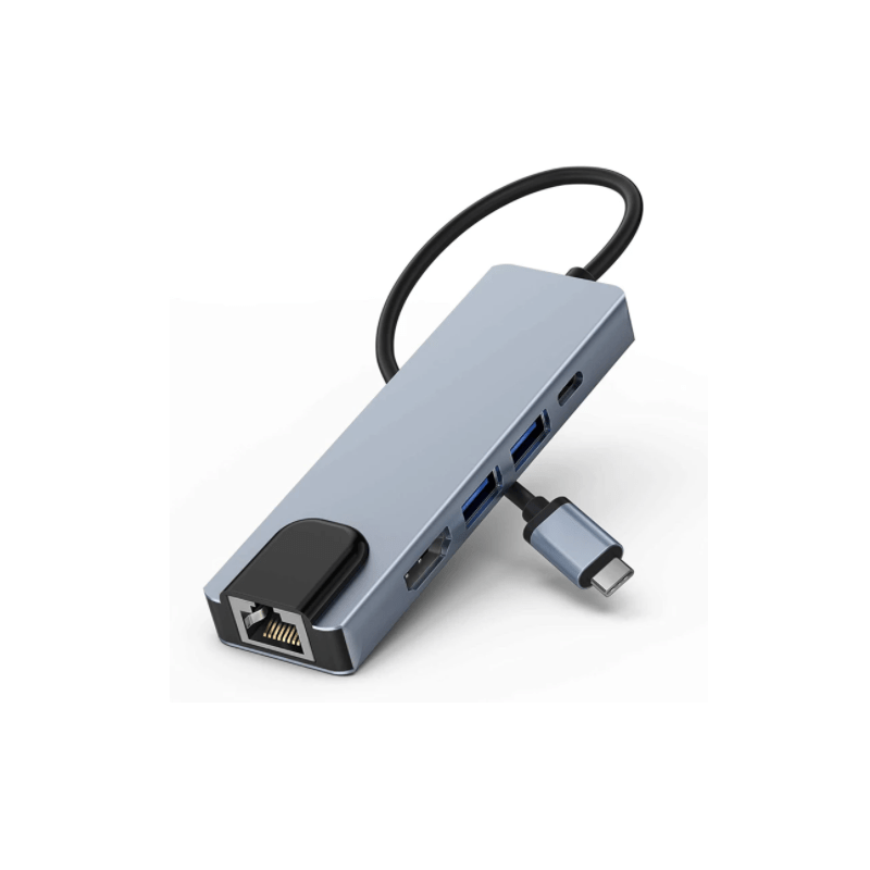 HUB USB 3.0 Tipo C HDMI, Gigabit, LAN, Ethernet, para Macbook y Dell, USB-C, Nuevo HUB USB 3.0 Tipo C HDMI, Gigabit, LAN, Ethernet, para Macbook y Dell, USB-C, Nuevo