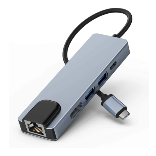 HUB USB 3.0 Tipo C HDMI, Gigabit, LAN, Ethernet, para Macbook y Dell, USB-C, Nuevo