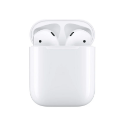 Apple AirPods 2 con estuche de carga inalámbrico, Blanco, A+