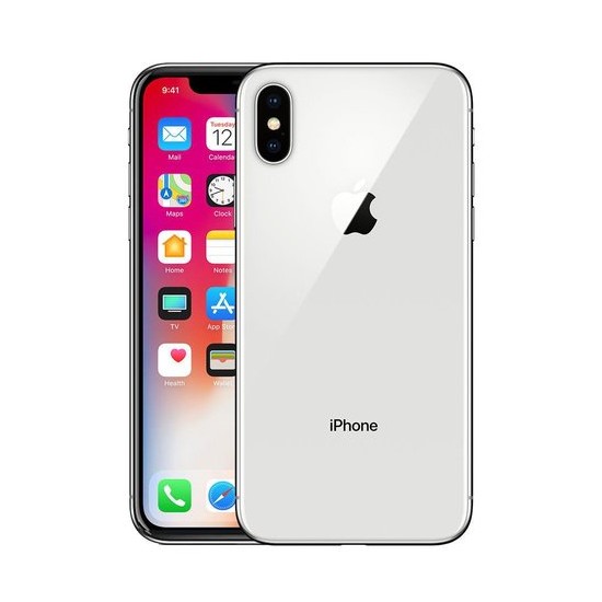 Apple IPhone X 256GB, Plata, A+