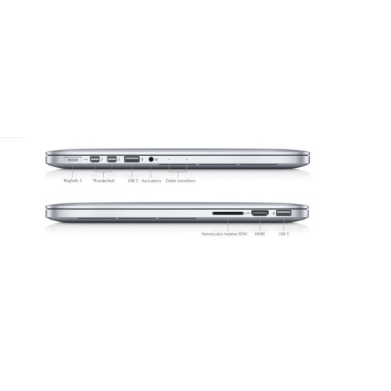 Apple MacBook Pro 15" i7 8GB SSD 128GB 2012 Grado A