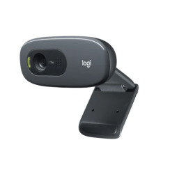 Logitech C270 720p, Gris, A+