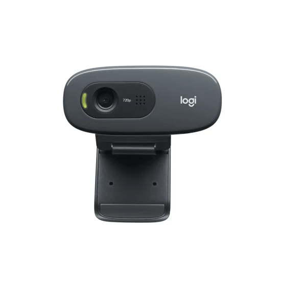 Logitech C270 720p, Gris, A+