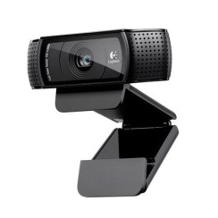 Logitech C920 HD Pro Webcam, Full HD, USB, Negro, A+