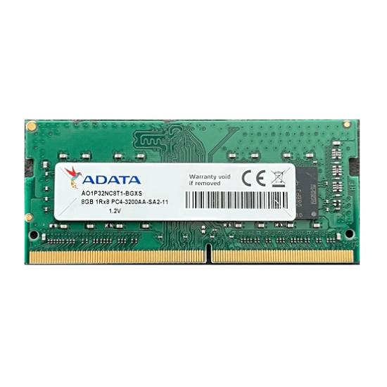 Memoria RAM Adata 8GB DDR4 SODIMM 1Rx16 PC4-3200AA-SCO-11 3200 mhz, 1.2 v, 260 pines, Km0 Memoria RAM Adata 8GB DDR4 SODIMM 1Rx16 PC4-3200AA-SCO-11 3200 mhz, 1.2 v, 260 pines, Km0