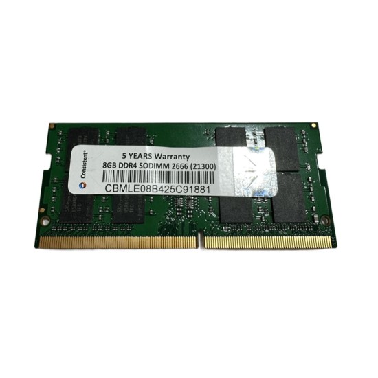 Memoria RAM Consistent 8GB DDR4L SODIMM 2666MHz