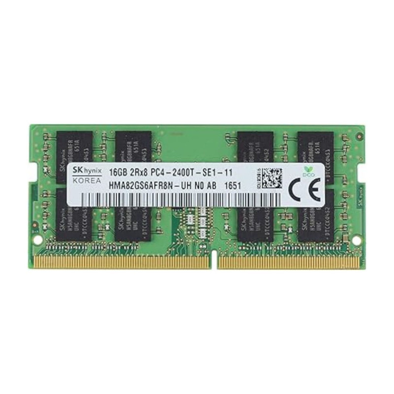 Memoria RAM SK Hynix 16GB DDR4 PC4 SODIMM 1.2V 2666MHz (HMA82GS6AFR8N-UH), A+