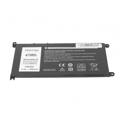 Mitsu Batería para Dell Inspiron 14 5481, 5590 / 11.4V 3600 mAh