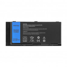 Mitsu Batería para Dell Precision M6600, M6800 (4400 mAh) 11.1V