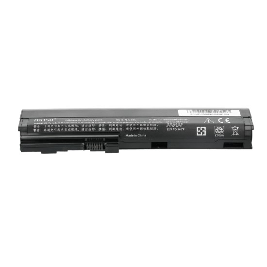 Mitsu Batería para HP 2560p, 2570p / 10.8V (11.1V) 4400 mAh