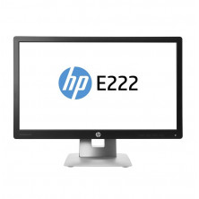 Monitor HP EliteDisplay E222 21.5" Full HD A+ en Plata y Negro
