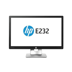 Monitor HP EliteDisplay E232 23" Full HD A+ - Plata/Negro