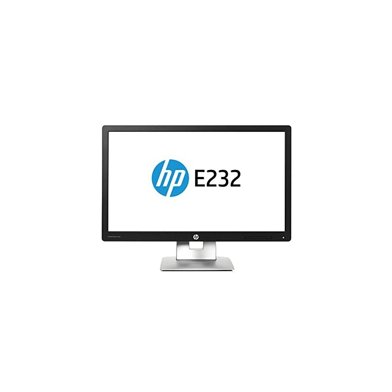 Monitor HP EliteDisplay E232 23" Full HD A+ - Plata/Negro