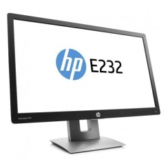 Monitor HP EliteDisplay E232 23" Full HD A+ - Plata/Negro