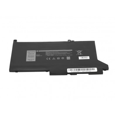 Movano Batería para Dell Latitude 7390, 7490 / 11.4V 3000 mAh