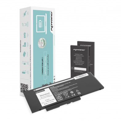 Movano Batería para Dell Latitude E5450, E5550 7,4 V (7,6 V) 5800 mAh (43 Wh)