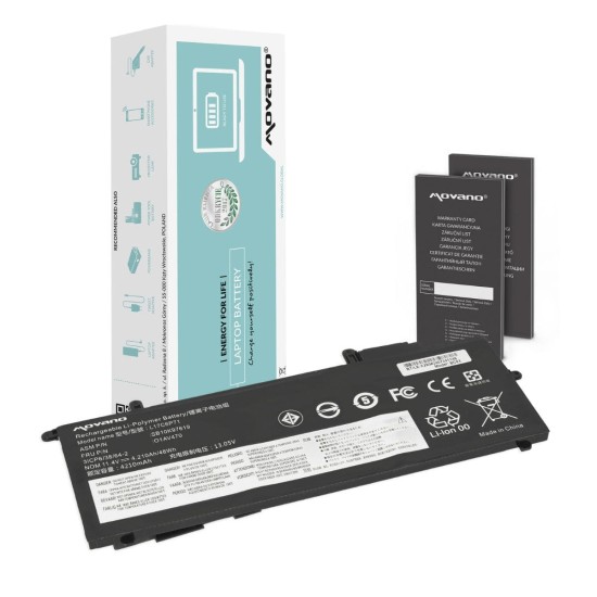 Batería Movano Lenovo ThinkPad A285 X280 | 11.4V 4210mAh