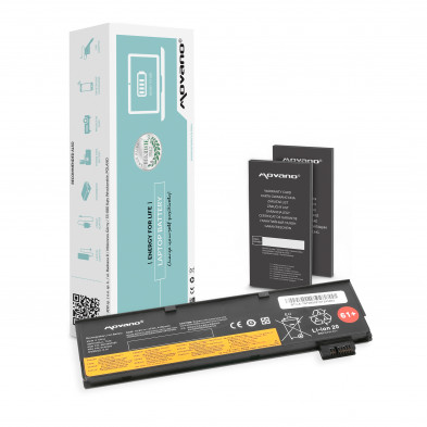 Movano Batería para Lenovo Thinkpad T570 / 10.8V (11.1V) 4400 mAh3-