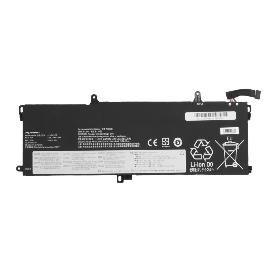 Movano Batería para Lenovo ThinkPad T590, P15s, T15 / 11.52V 4870 mAh
