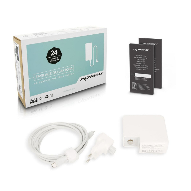 Movano Cargador Portátil 100W USB tipo C USB-C