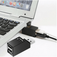 Multiplicador HUB USB 3.0 mini portatil 3 puertos USB 