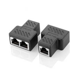 Multiplicador RJ45 Ethernet Splitter Cable Red 