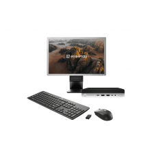 Pack HP Mini i5 + Monitor 24" + Teclado y Ratón WiFi