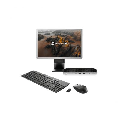 Pack HP Mini i5 + Monitor 24" + Teclado y Ratón WiFi