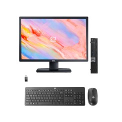 Pack Sobremesa Mini HP: Monitor 24", Teclado y Ratón