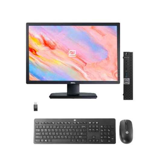 Pack Sobremesa Mini HP: Monitor 24", Teclado y Ratón