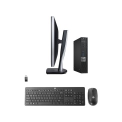 Pack Sobremesa Mini HP: Monitor 24", Teclado y Ratón