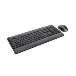 Pack Teclado + Ratón Trust TREZO (24531) Inalámbrico Wireless Negro, Nuevo