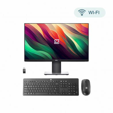 Pack Todo en Uno Dell i5, Monitor 24", Teclado HP A+