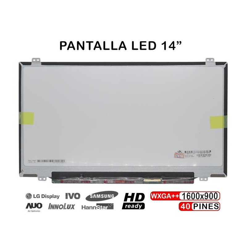 PANTALLA LED DE 14" PARA PORTÁTIL LENOVO THINKPAD T420 LP140WD TL D1 PANTALLA LED DE 14" PARA PORTÁTIL LENOVO THINKPAD T420 LP140WD TL D1