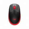 Ratón Logitech M190 Wireless Inalámbrico Rojo, Km0 Caja Original
