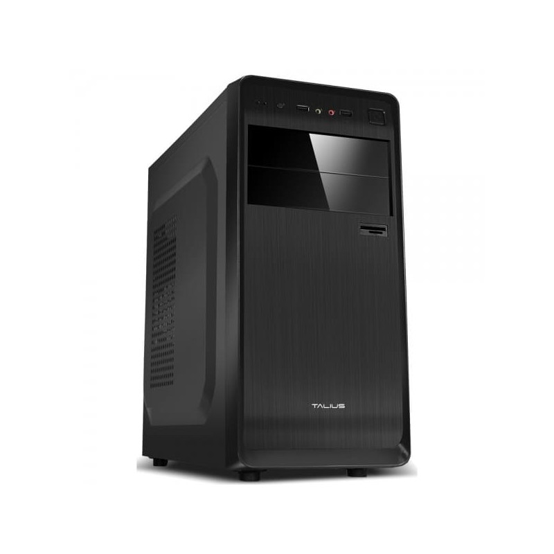 Caja ATX Montana 500W USB 3.0 + Lector Tarjetas Black