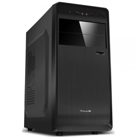 Caja ATX Montana 500W USB 3.0 + Lector Tarjetas Black