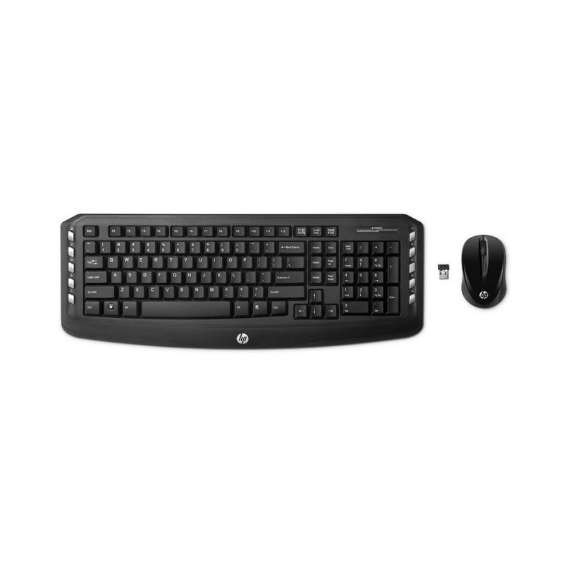 Teclado + Ratón HP Wireless Classic Desktop Combo Español Inalámbrico USB, Negro, Km0 Caja Original