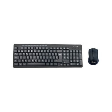 Teclado + Ratón L-Link LL-KB-555-WCOMBO Wireless Negro, Nuevo