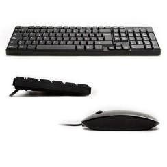 Teclado + Ratón L-Link LL-KB-816-WCOMBO USB Negro Con Cable, Nuevo Teclado + Ratón L-Link LL-KB-816-WCOMBO USB Negro Con Cable, Nuevo