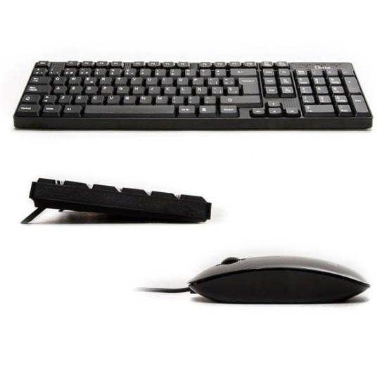 Teclado + Ratón L-Link LL-KB-816-WCOMBO USB Negro Con Cable, Nuevo Teclado + Ratón L-Link LL-KB-816-WCOMBO USB Negro Con Cable, Nuevo